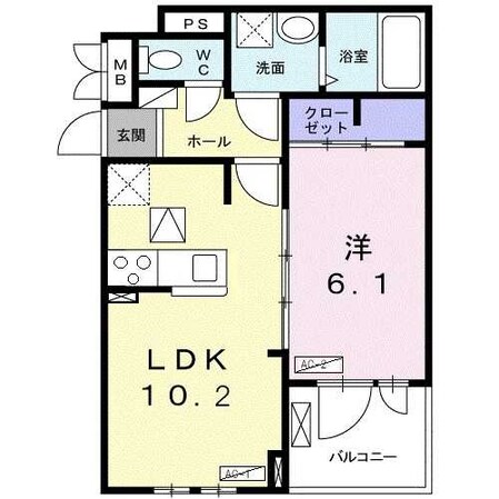 プチ　ラパンの物件間取画像